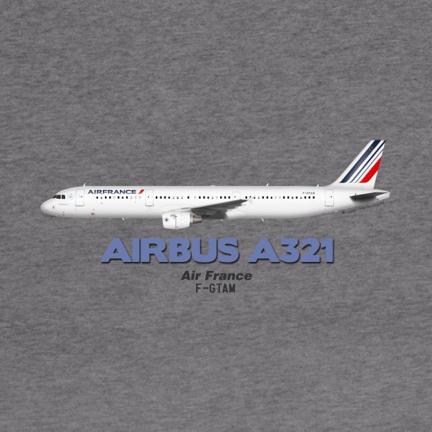 Airbus A321 - Air France by TheArtofFlying